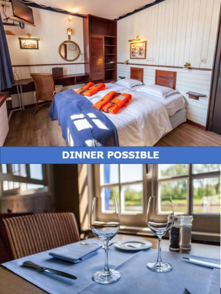 Boat Hotel De Barge Brugge Eksteriør bilde