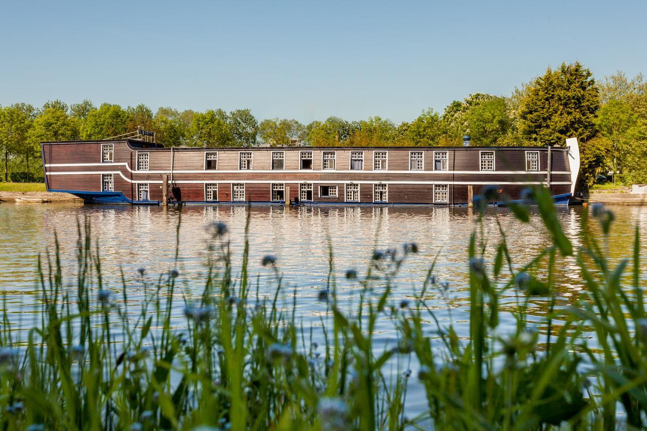Boat Hotel De Barge Brugge Eksteriør bilde
